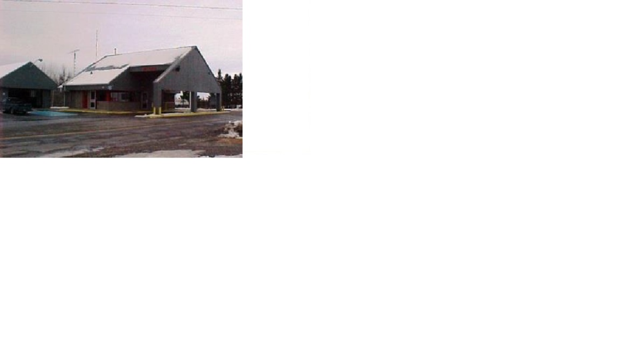 A photo of the Canada Border Services Agency Customs building at Gillespie, Province of New Brunswick. Number 4757