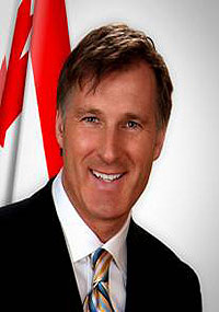The Honourable Maxime Bernier Minister of Foreign Affairs