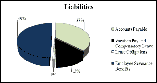 liabilities - details follow