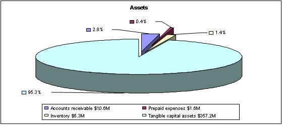 Assets for fiscal year 2008-2009