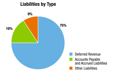 Liabilities by Type graph