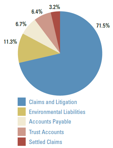 Liability by Type Pie Chart