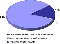 Figure illustrating LAC financial assets by type