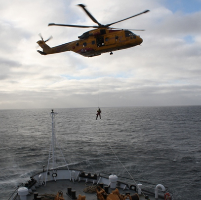Search and Rescue Technicians from 103 Search and Rescue Squadron in 9 Wing Gander