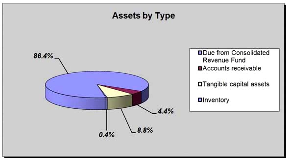 Assets by Type Chart