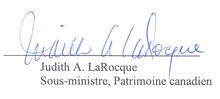 Signature Judith A. Larocque