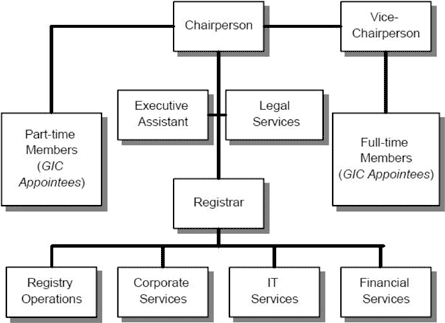 Figure 1.1: The Tribunal’s Organization Chart