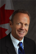 A photograph of the Honourable Stockwell Day, President of the Treasury Board