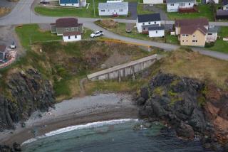 Former wharf site, 01391, Crow Head, Newfoundland and Labrador (2020)
