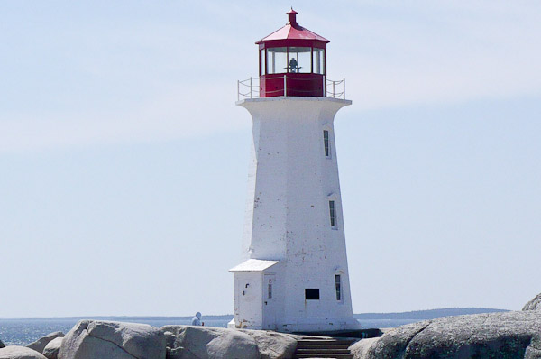 A photograph of Peggys Point Lighthouse in Halifax, Nova Scotia (Property Number 02839)
