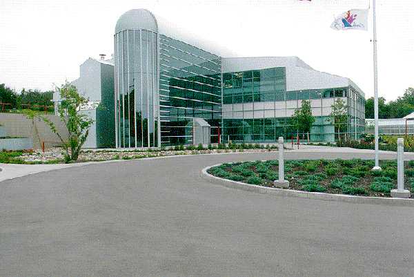 A photograph of the Brandon Research Centre in Brandon, Manitoba (Property Number 12447)