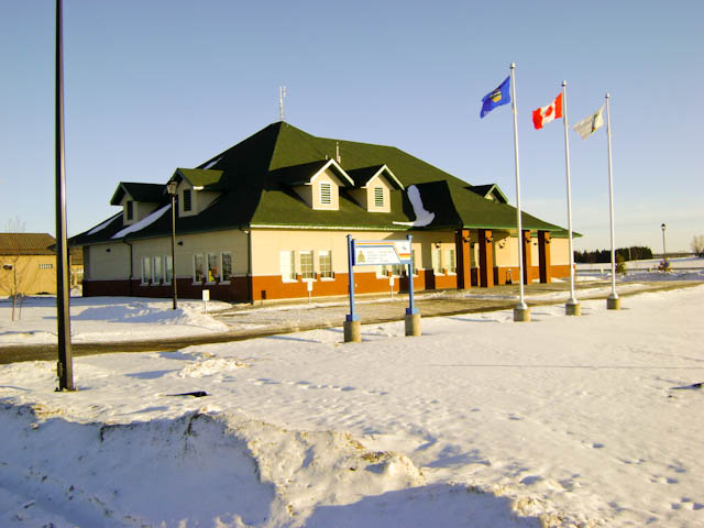 A photograph of the Royal Canadian Mounted Police's Beaumont Detachment in Alberta (Property Number 15603)