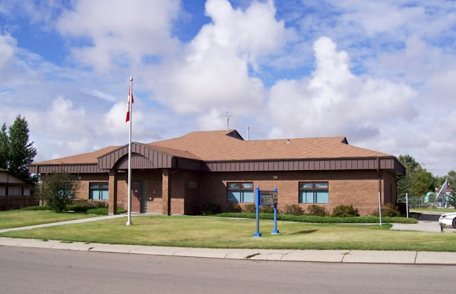 Une photo du détachement de la Gendarmerie royale du Canada en Rosetown, en Saskatchewan (numéro du bien 36839)