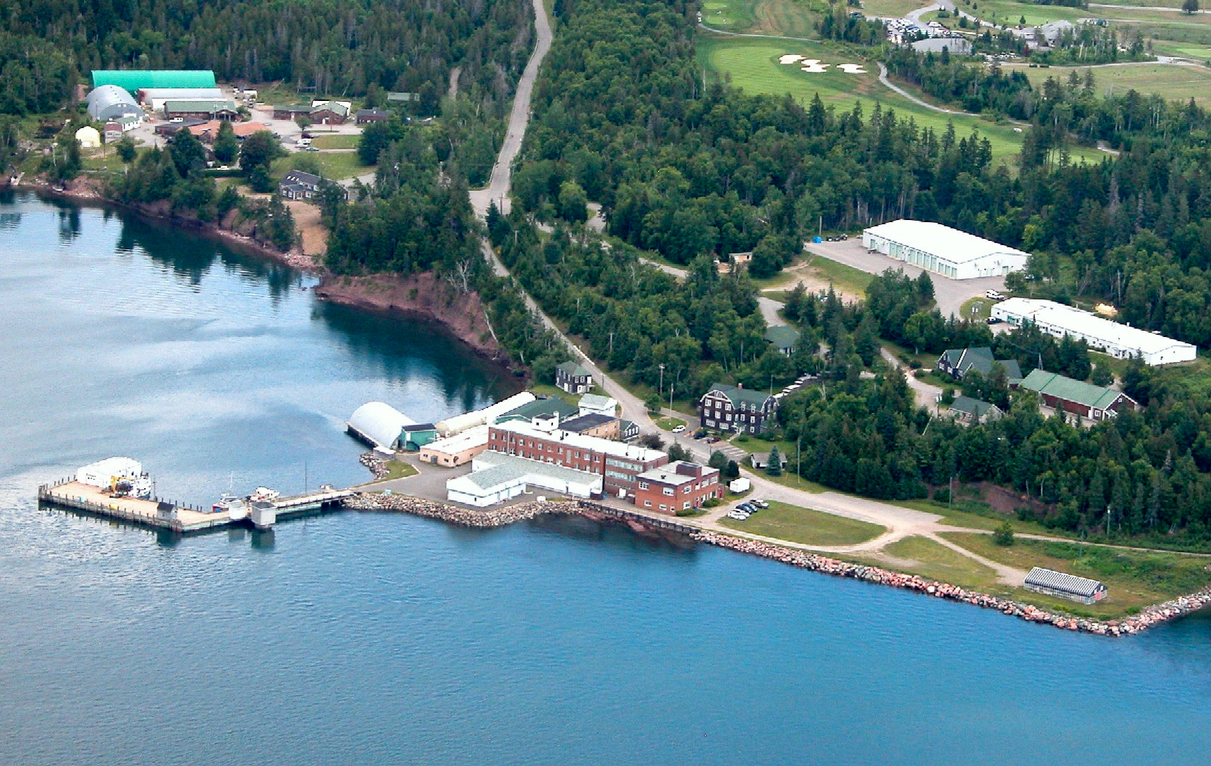 Une photo de la Station biologique de St. Andrews à Saint Andrews au Nouveau Brunswick (numéro du bien 56247)