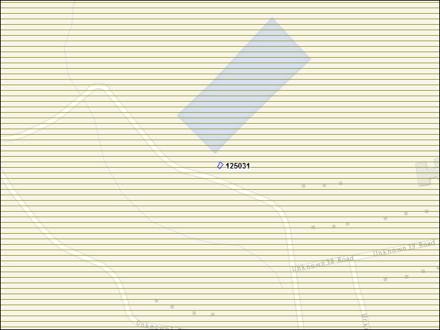 A map of the area immediately surrounding building number 125031