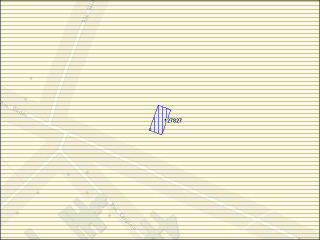 A map of the area immediately surrounding building number 127827