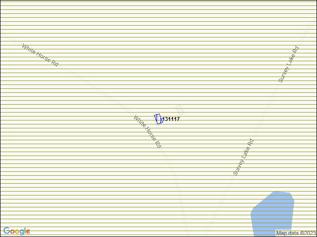 A map of the area immediately surrounding building number 131117