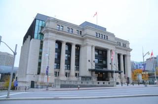 Une photo de l'édifice du Sénat du Canada à Ottawa, Ontario (numéro de structure 054533)