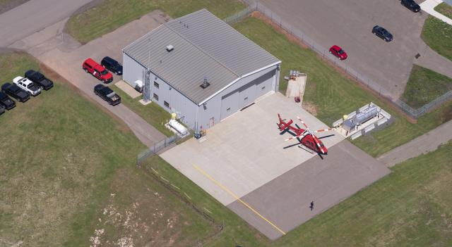 Helicopter Hangar, Charlottetown, Prince Edward Island 081825