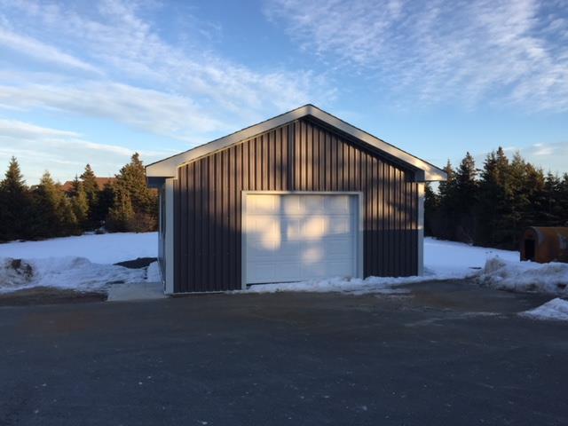 A photograph of a garage in Harbour Grace, Newfoundland and Labrador (Structure Number 152920)