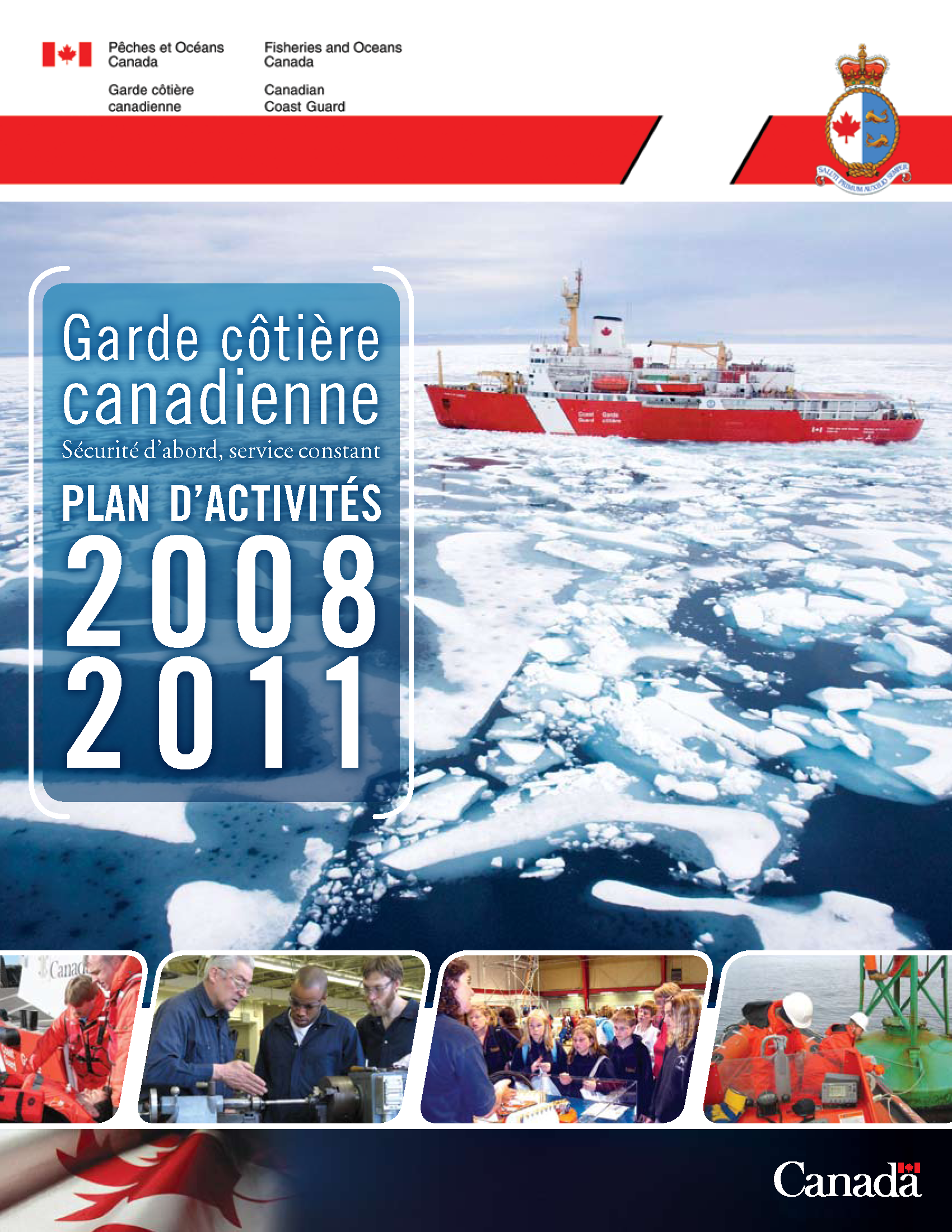  Garde ctire canadienne Plan d'activits de 2008-2011