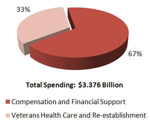 Spending Breakdown by Program Activity 2010-11